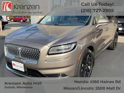 2021 Lincoln Nautilus Reserve