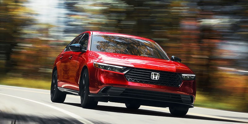 2025 red honda accord