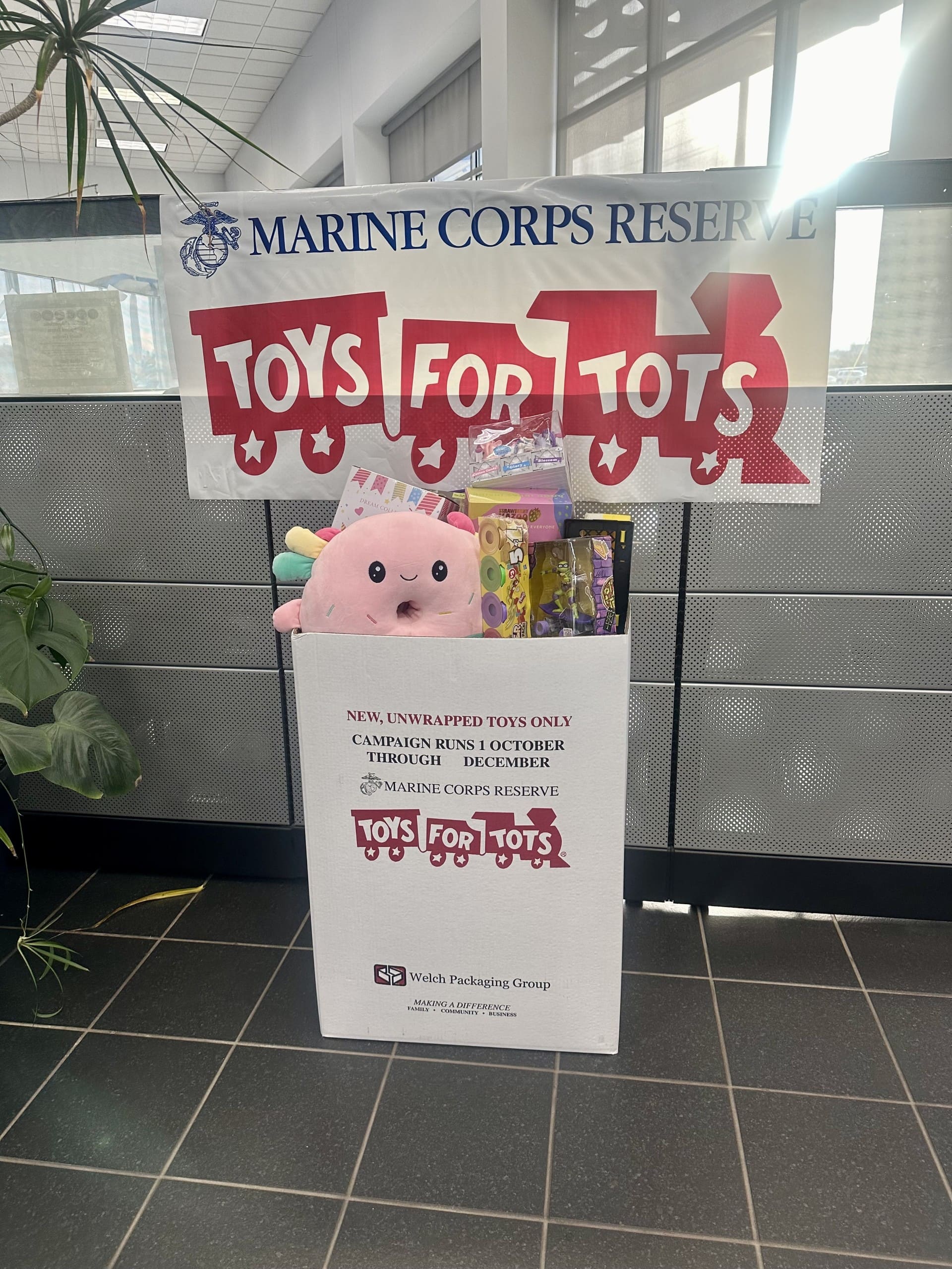 Toys for Tots at Krenzen Auto