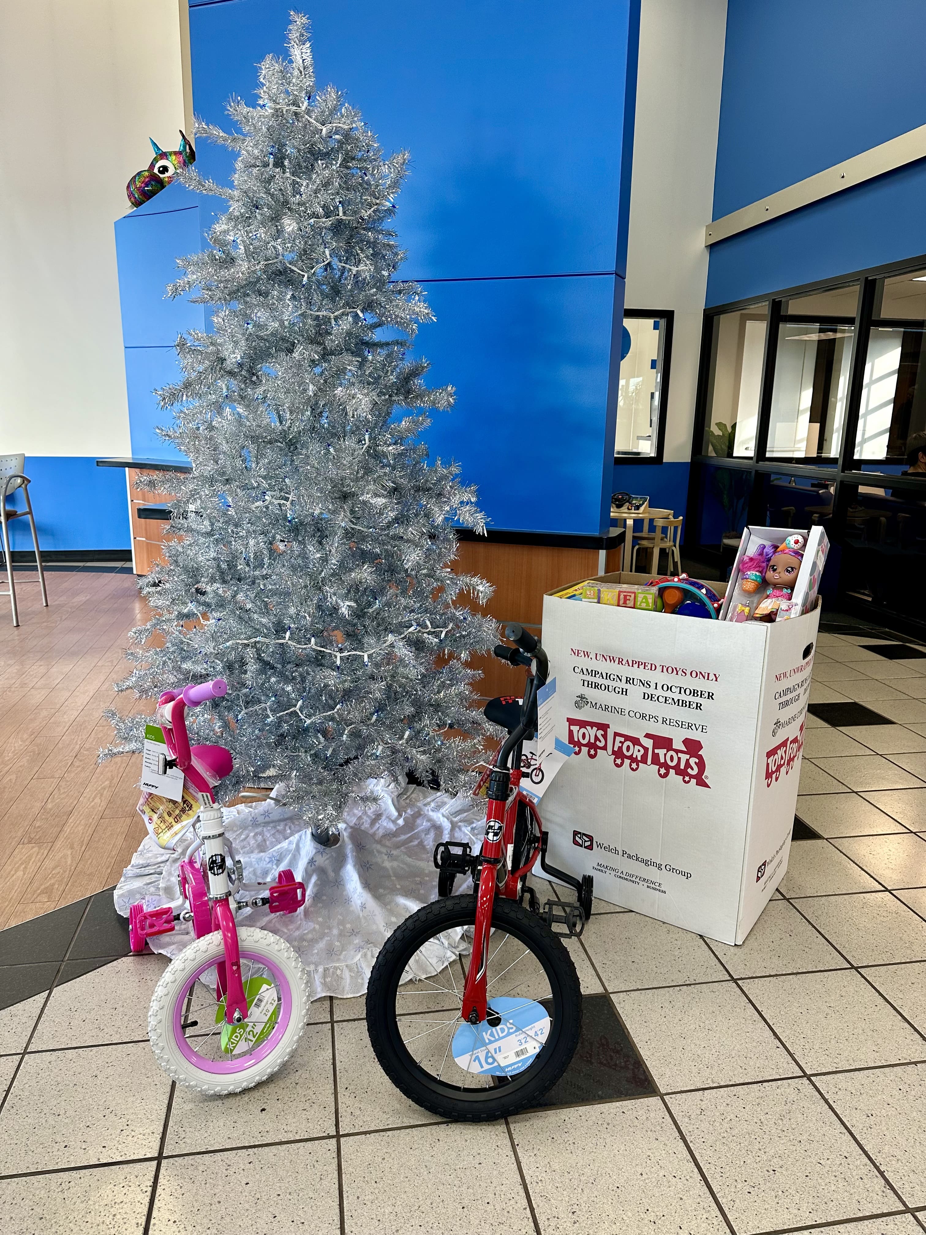 Toys for Tots at Krenzen Auto